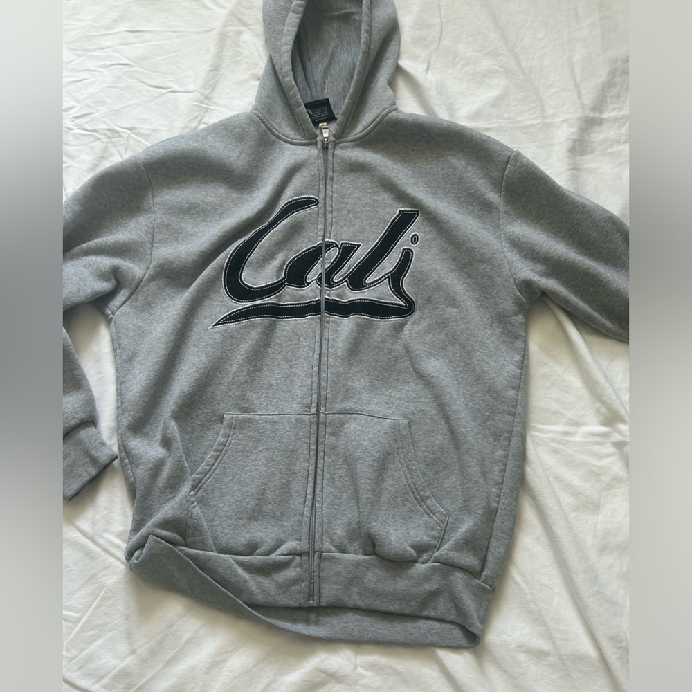 Grey Origan Deluxe zip-up